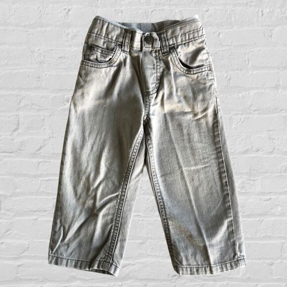 Carter’s Pull On Light Gray Jeans - Picture 1 of 5